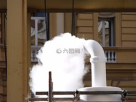 蒸汽,發泄,公共工程