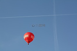 氣球,熱空氣,熱氣球