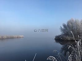 霧,弗羅斯特,湖
