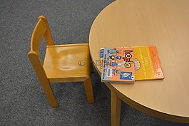 椅子,書,表