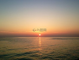 馬爾代夫,日落,海