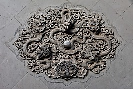 中國古建筑,圖案,龍