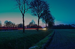 農(nóng)村,夜,黃昏