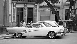 哈瓦那,古巴,汽車