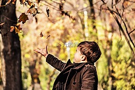 蹣跚,兒童,播放
