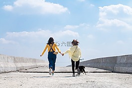 閨蜜,街拍,踏青