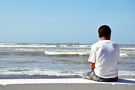 回,海,男子
