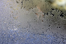 霜,窗口,抽象