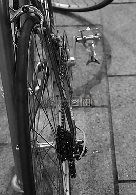 自行車,字符串,車輪