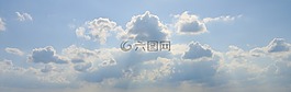 云,天空,藍(lán)色