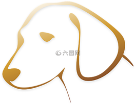 狗,動物,徽標(biāo)