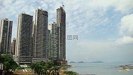建筑物,海灘,哥斯達(dá)黎加