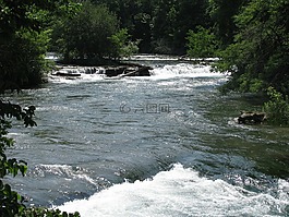 河,海洋,水