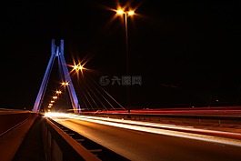 傍晚時分,燈,在晚上