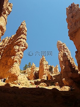 石林,布萊斯峽谷,猶他州
