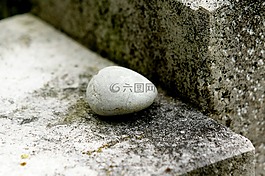 石,沉思,休息