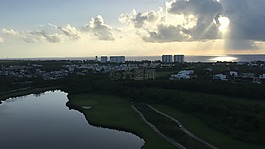 坎昆,墨西哥,海灘