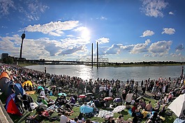japantag,杜塞尔多夫,莱茵河堤长廊