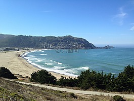 舊金山,沖浪,海洋