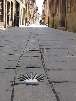 jakobsweg,胡同,舊城區