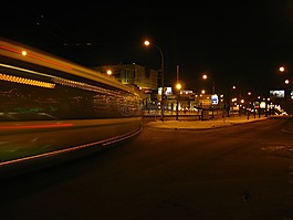 莫斯科,電車,夜