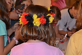 女孩,幼兒園,漆