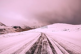冰島,冬天,雪