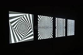 幾何,黑色和白色,廣場