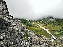 阿爾卑斯山,奧地利,之谷