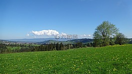 山,景觀,波蘭