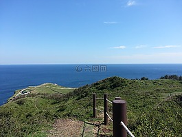 濟(jì)州,天空,海