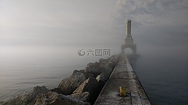 航海,燈塔，華盛頓港,海港