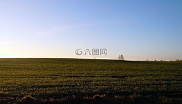 景观,晴间多云,和平的气氛