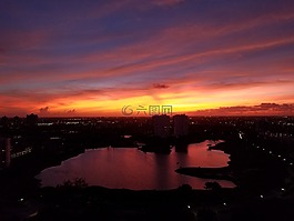 日落,邁阿密,佛羅里達(dá)