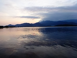 日落,溶膠,天空