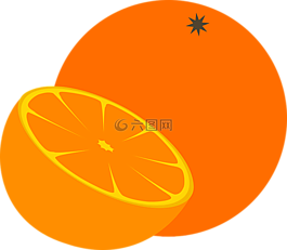 橙色,檸檬酸,水果