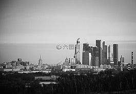 莫斯科,城市,建筑