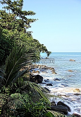 海灘,泰國,海