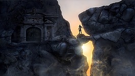 幻想,巖,廟