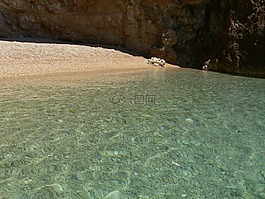 海,海灘,夏天