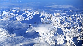 高山,瑞士,冬天