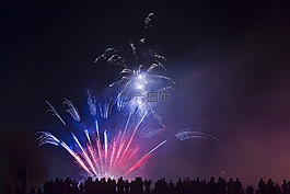 烟花,节日,爆炸