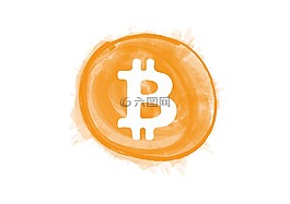 比特幣,水彩,水彩幣
