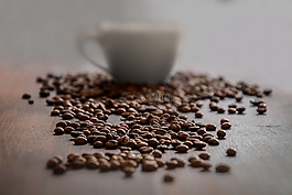 咖啡,咖啡杯,杯