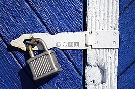 城堡,門,樹