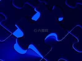 謎,光明,藍色