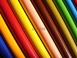 顏色,鉛筆,彩虹