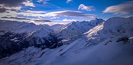阿爾卑斯山,奧地利,滑雪