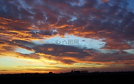 日出,黎明,顏色