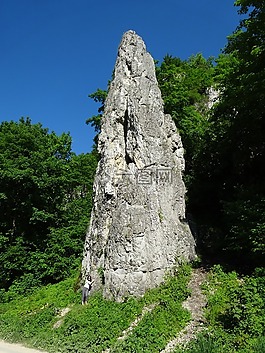 岩,dolinkabędkowska,景观